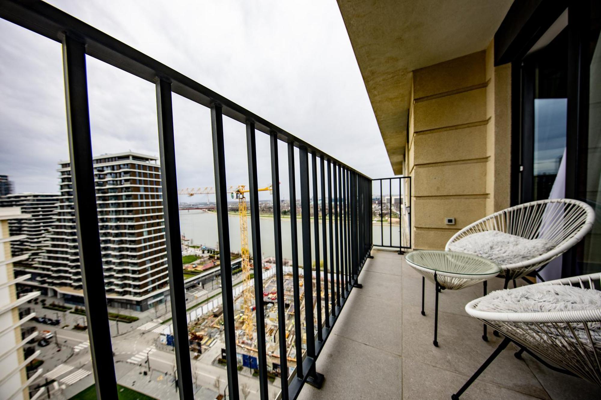 Zigzag Belgrade Waterfront - Simfonija 2 Appartement Buitenkant foto